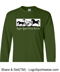 Gildan Adult Ultra Cotton Long Sleeve T-Shirt  Design Zoom